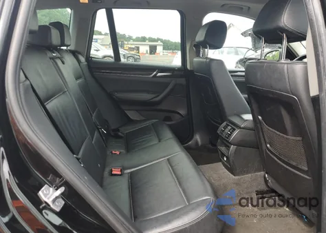 2017 BMW X3 Sdrive28I из США, поврежденный, VIN 5UXWZ7C39H0V91258